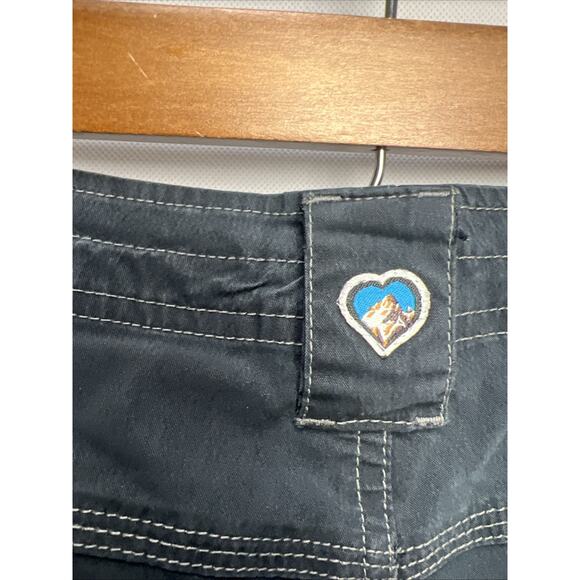 Kuhl Splash Roll Up Womens 6 Reg Black Hiking Cargo Camping Pants Gorpcore Sport - Picture 7 of 12